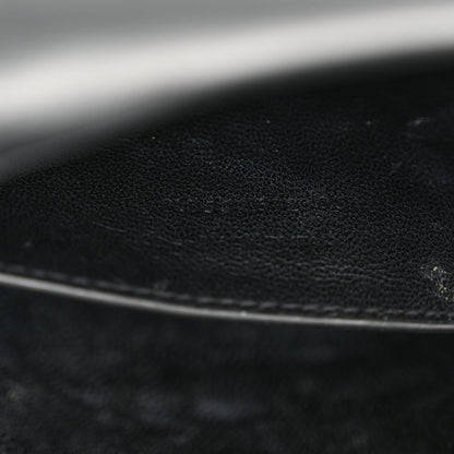 Saint Laurent Lambskin Matelasse Monogram Medium Vicky Chain Bag Black 7 of 17