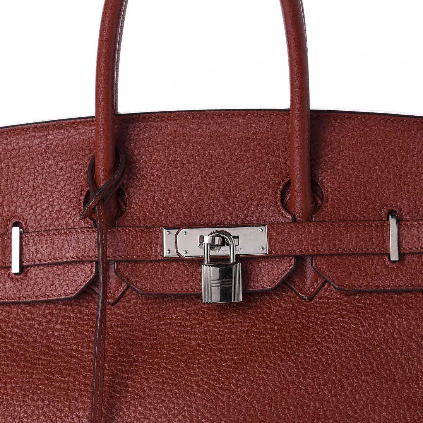 Taurillon Clemence Birkin 35 Brique