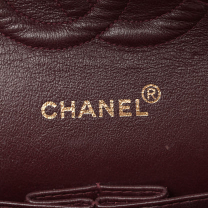 Chanel Lambskin Quilted Medium Double Flap Black 6 of 14