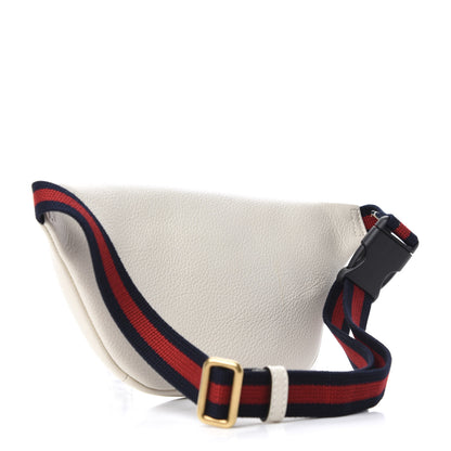 Gucci Grained Calfskin Small Logo Belt Bag White 2 of 10