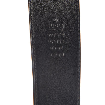 Gucci Calfskin Double G 40mm Belt 80 32 Black 4 of 8