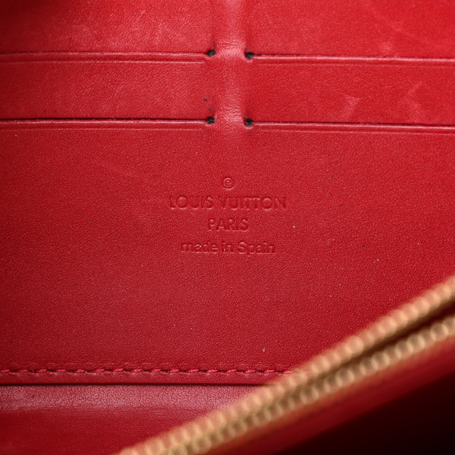 Louis Vuitton Vernis Zippy Wallet Pomme D'Amour 6 of 14