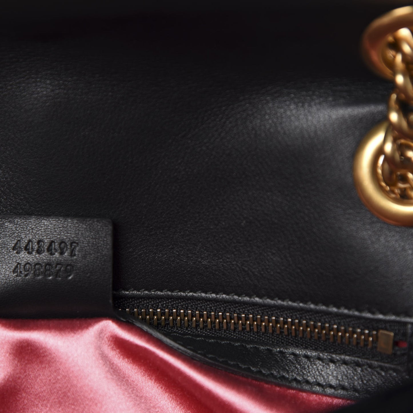 Velvet Matelasse Marquise Crystals Embroidered Small GG Marmont Shoulder Bag Black