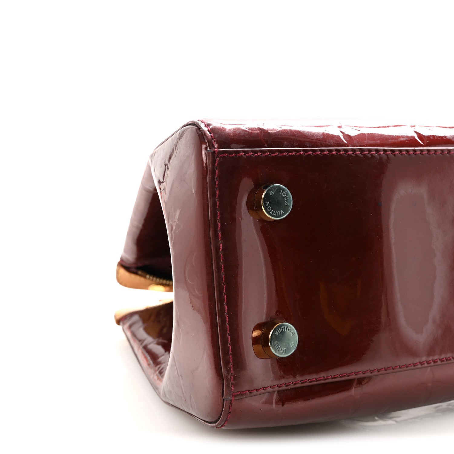 Louis Vuitton Vernis Brea MM Rouge Fauviste 8 of 9