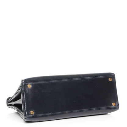 Hermes Box Kelly Retourne 32 Indigo 5 of 27