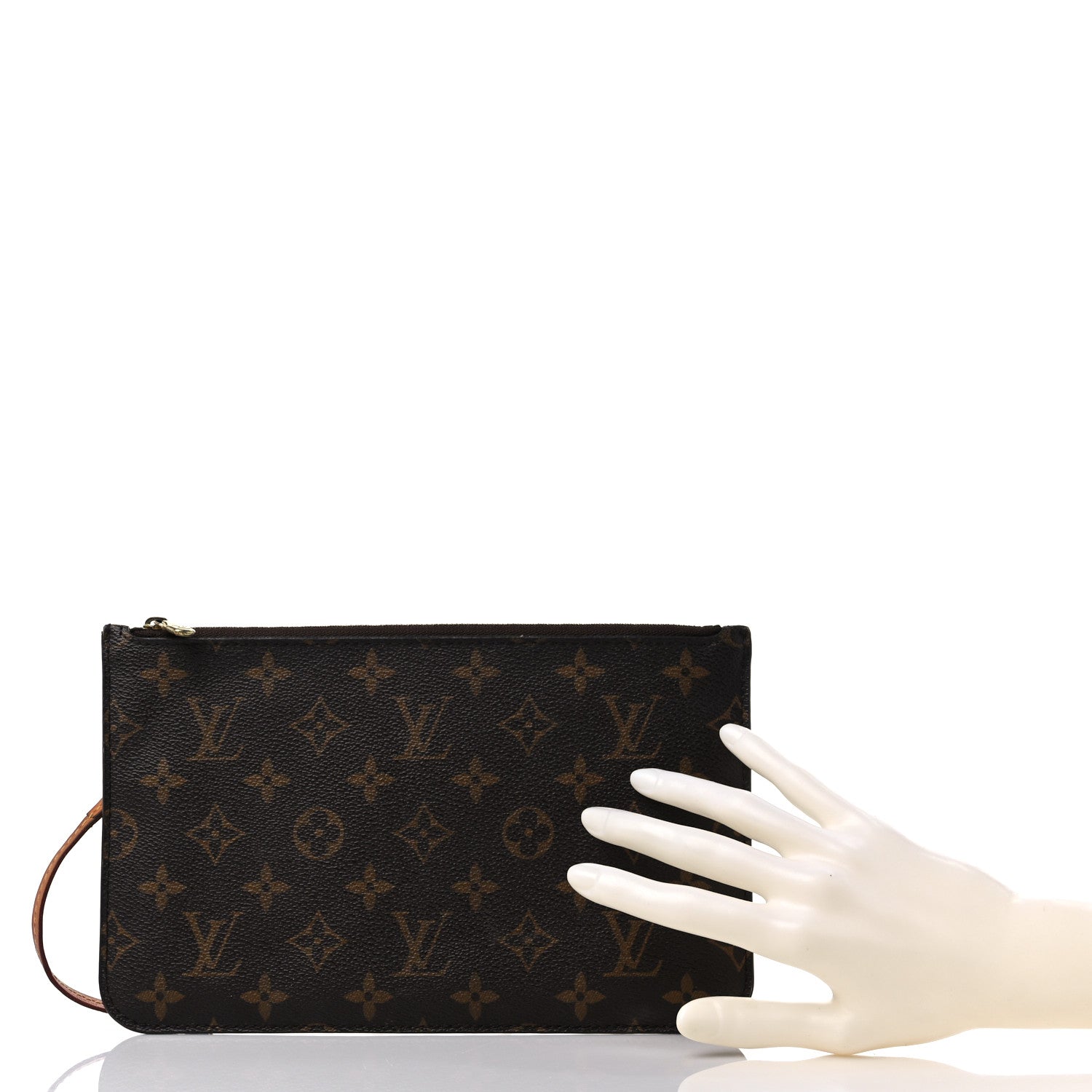 Louis Vuitton Monogram Neverfull MM GM Pochette 2 of 19