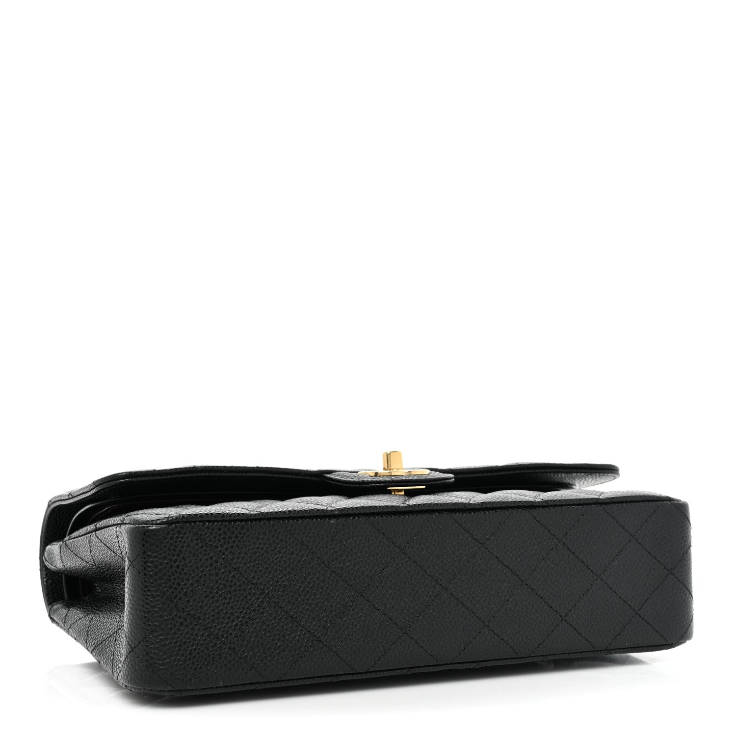 Chanel Caviar Quilted Medium Double Flap Black 4 of 9
