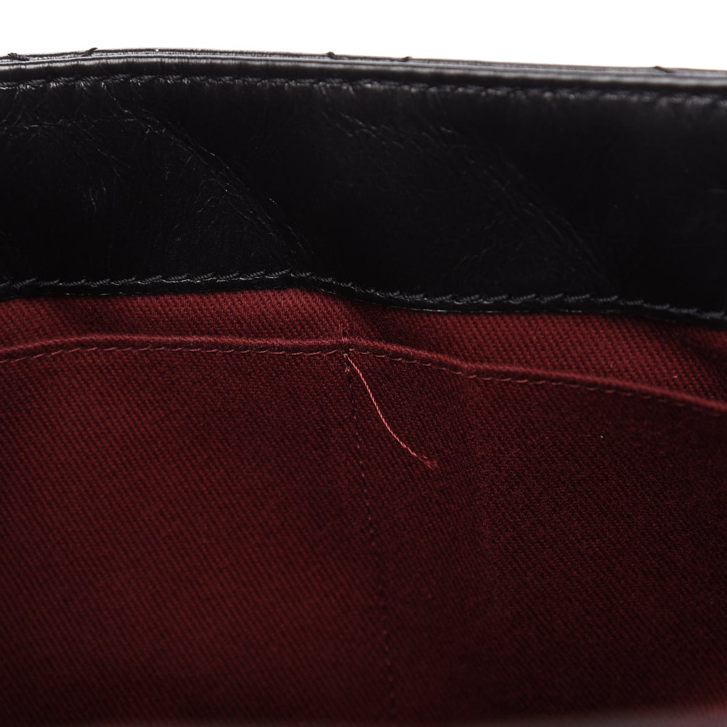 Glazed Calfskin Quilted Coco Soft Flap Black