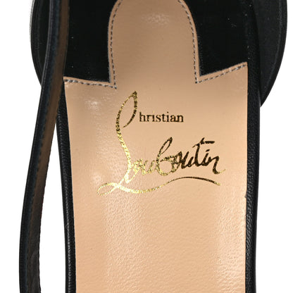Christian Louboutin Nappa Loubi Bee Kid 85 Sandals 39.5 Black 7 of 8