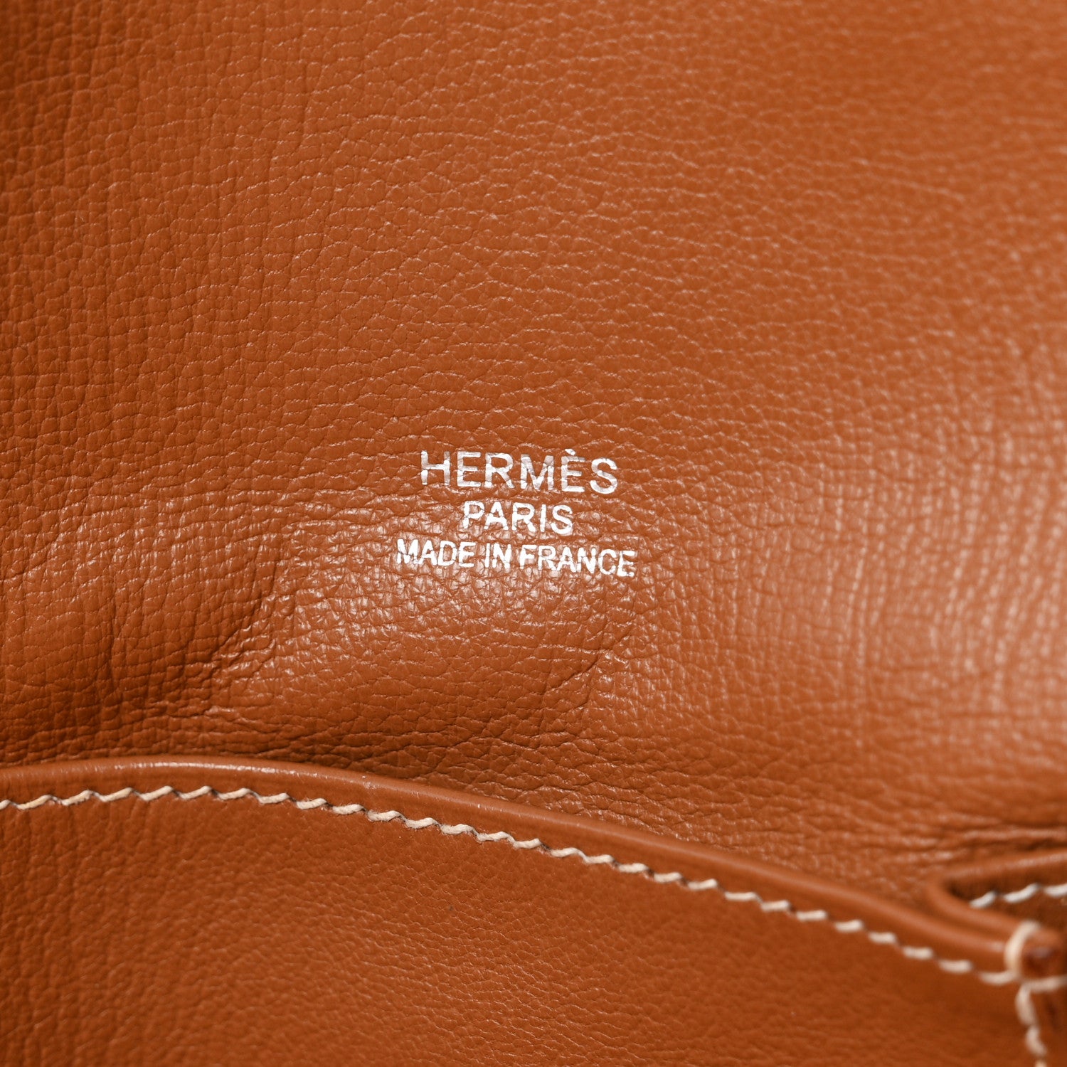 Hermes Taurillon Clemence Jypsiere 37 Gold 6 of 10