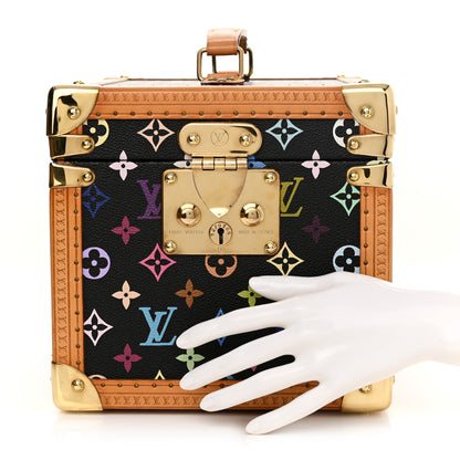 Louis Vuitton Monogram Multicolor Boite Flacons Beauty Train Trunk Case Black 2 of 11