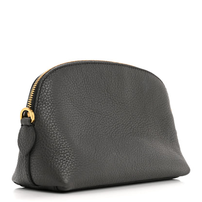 Prada Vitello Daino Cosmetic Pouch Marmo 3 of 10