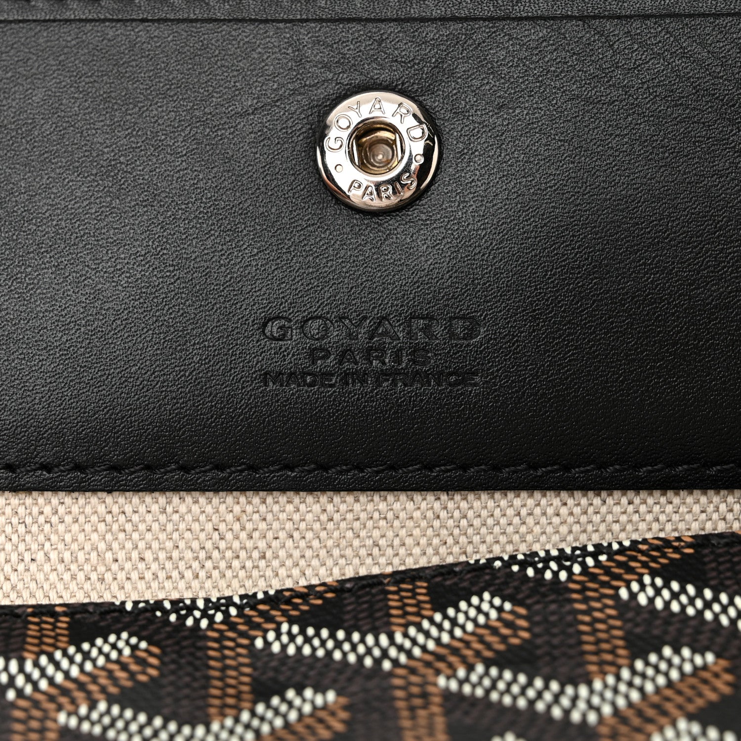 Goyard Goyardine Saint Louis PM Black 6 of 15