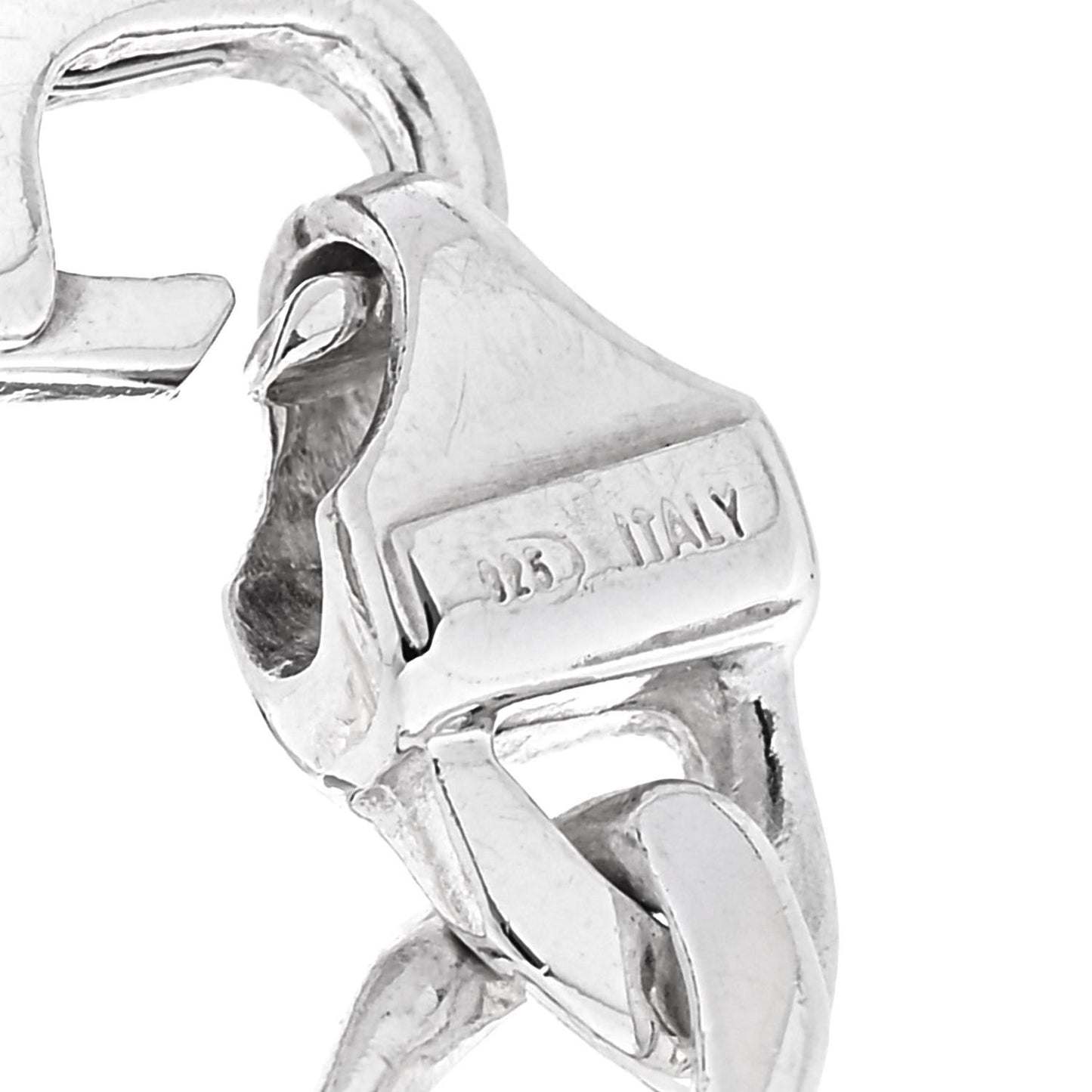 Sterling Silver 18k Yellow Gold Curb Link Bracelet