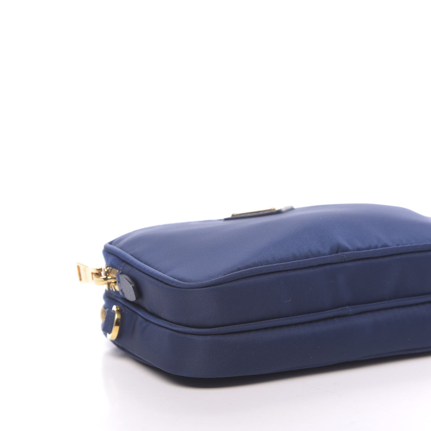 Tessuto Nylon Mini Camera Crossbody Royal