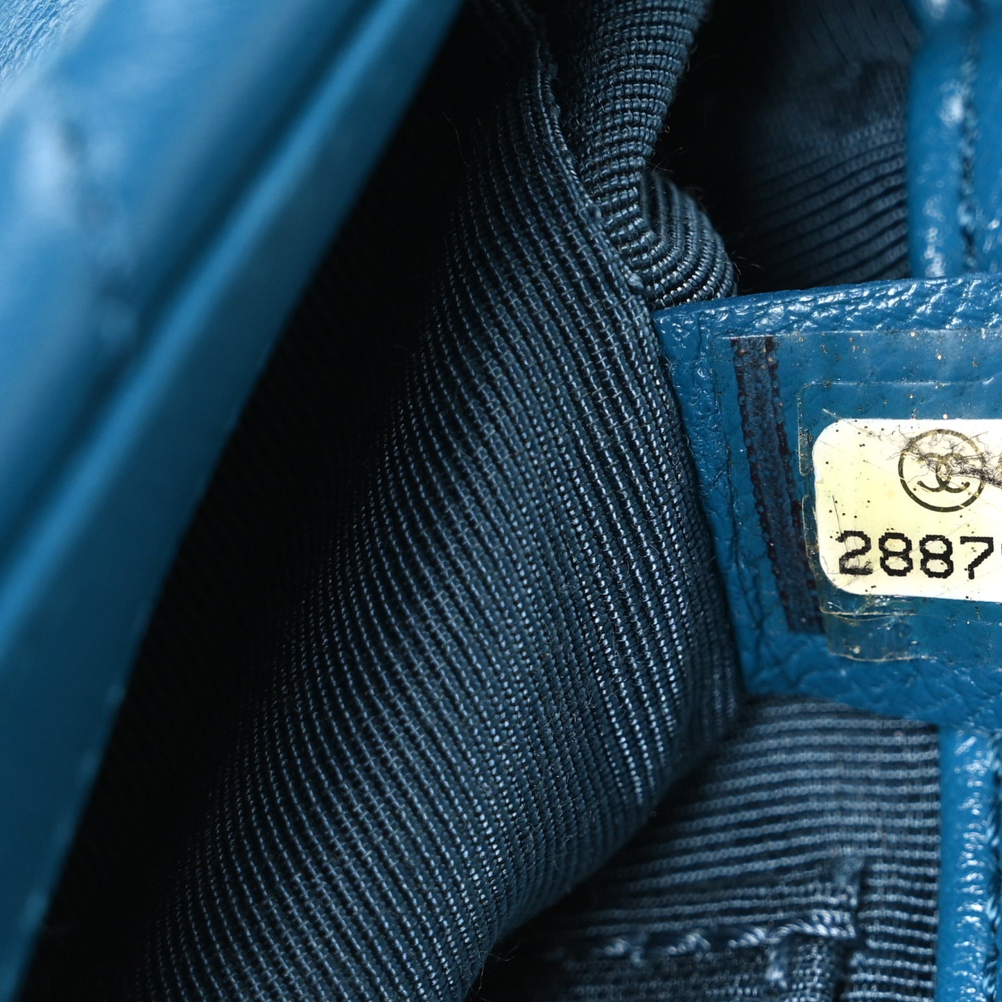 Lambskin Quilted Chanel 19 Waist Bag Blue