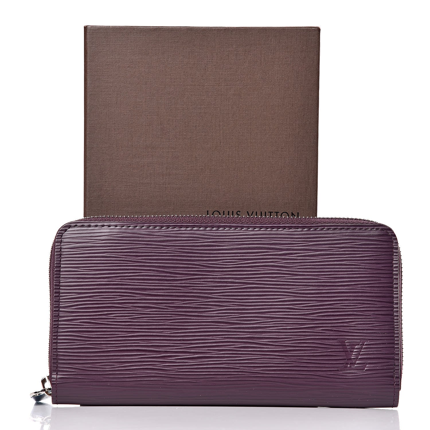 Louis Vuitton Epi Zippy Wallet Cassis 8 of 8