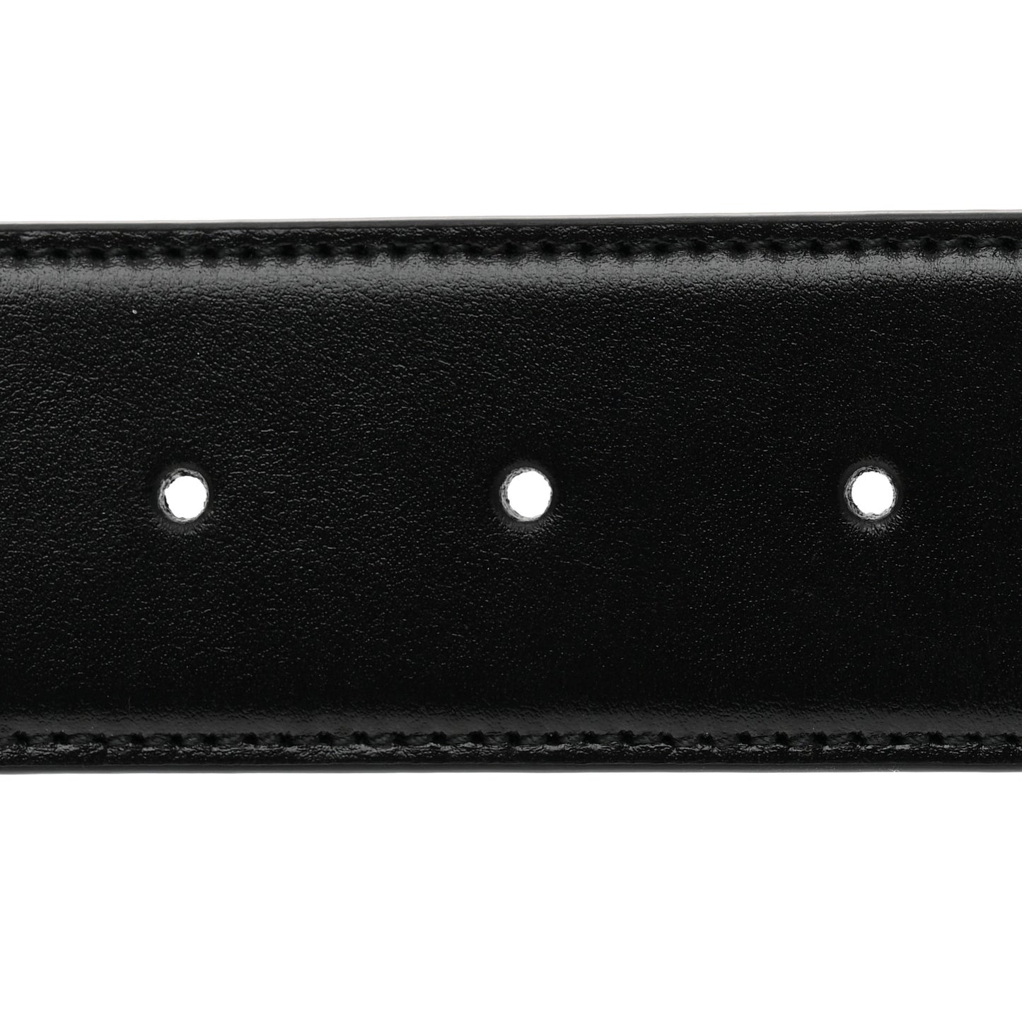 Plutone Calfskin Interlocking G 40mm Belt 85 34 Black