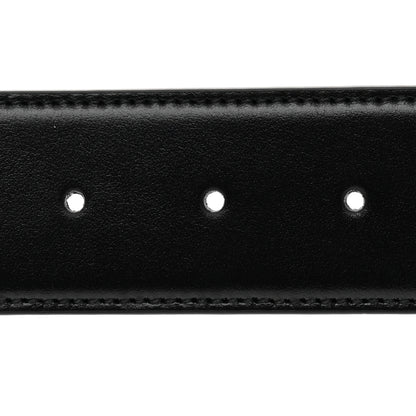Gucci Plutone Calfskin Interlocking G 40mm Belt 85 34 Black 4 of 5