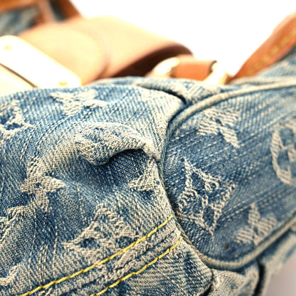 Louis Vuitton Monogram Denim Pleaty Blue 17 of 25