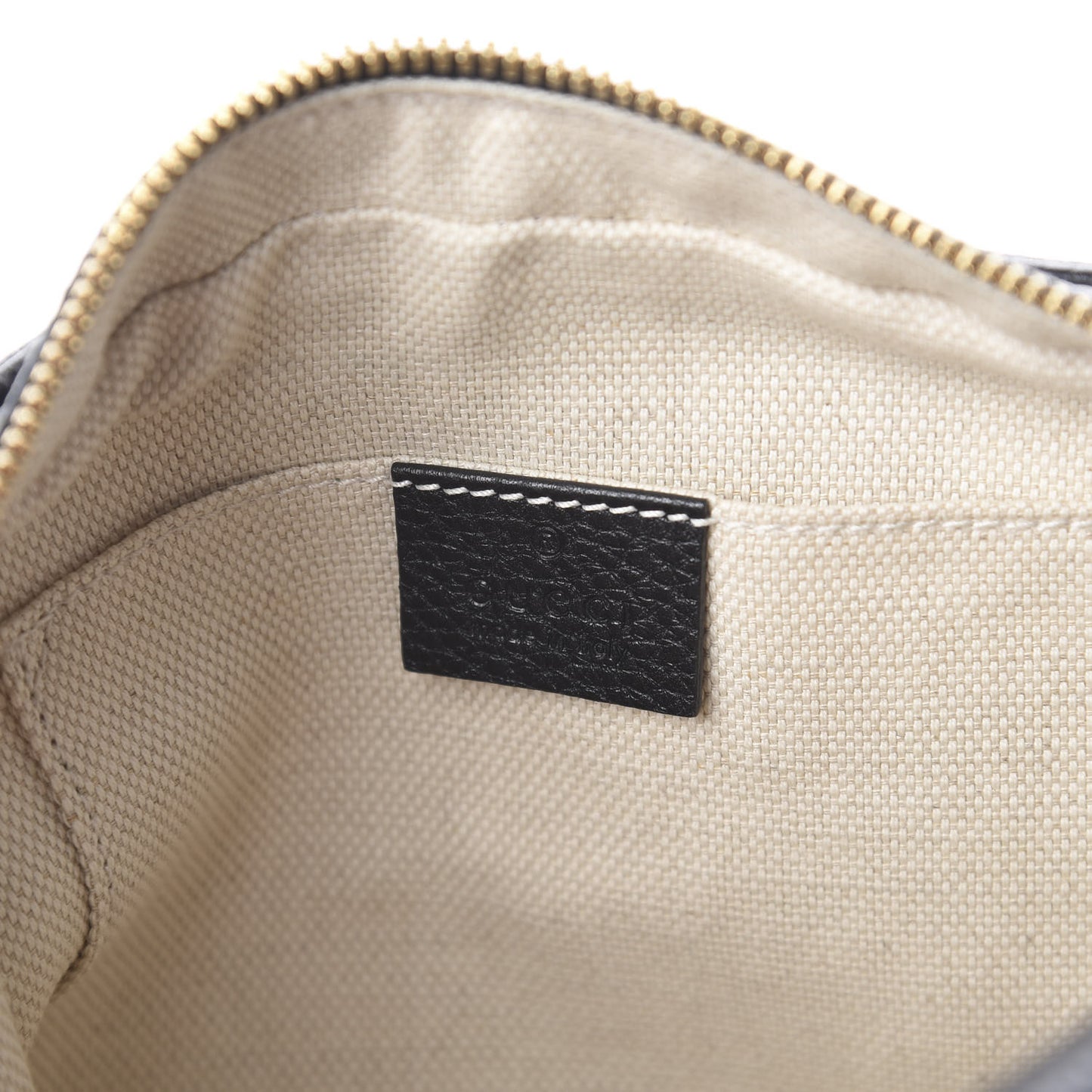 Pebbled Calfskin Small Soho Disco Bag Black