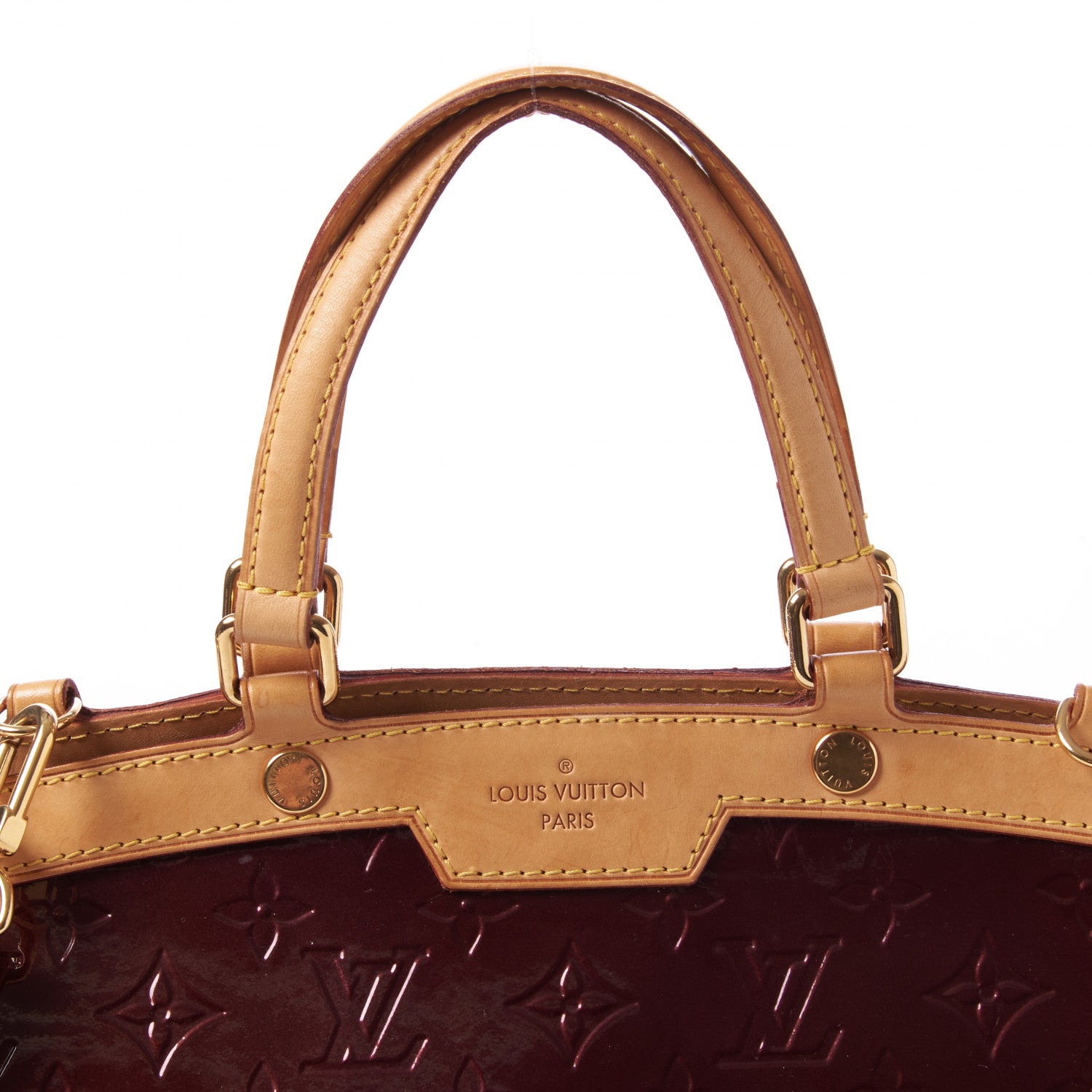Louis Vuitton Vernis Brea MM Rouge Fauviste 7 of 10