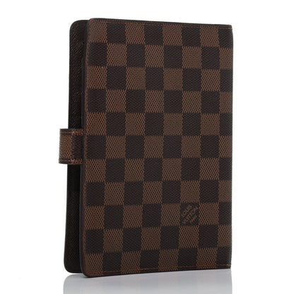 Louis Vuitton Damier Ebene Medium Ring Agenda Cover 3 of 7
