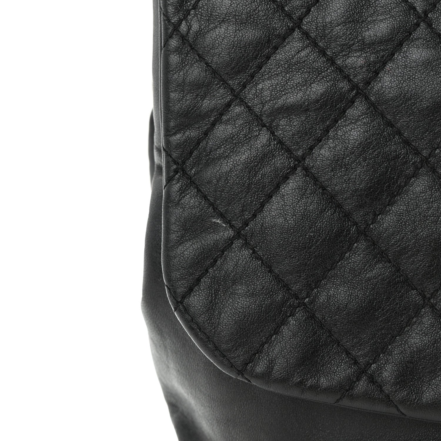 Chanel Calfskin Quilted Large Trianon Messenger Flap Black 13 of 13