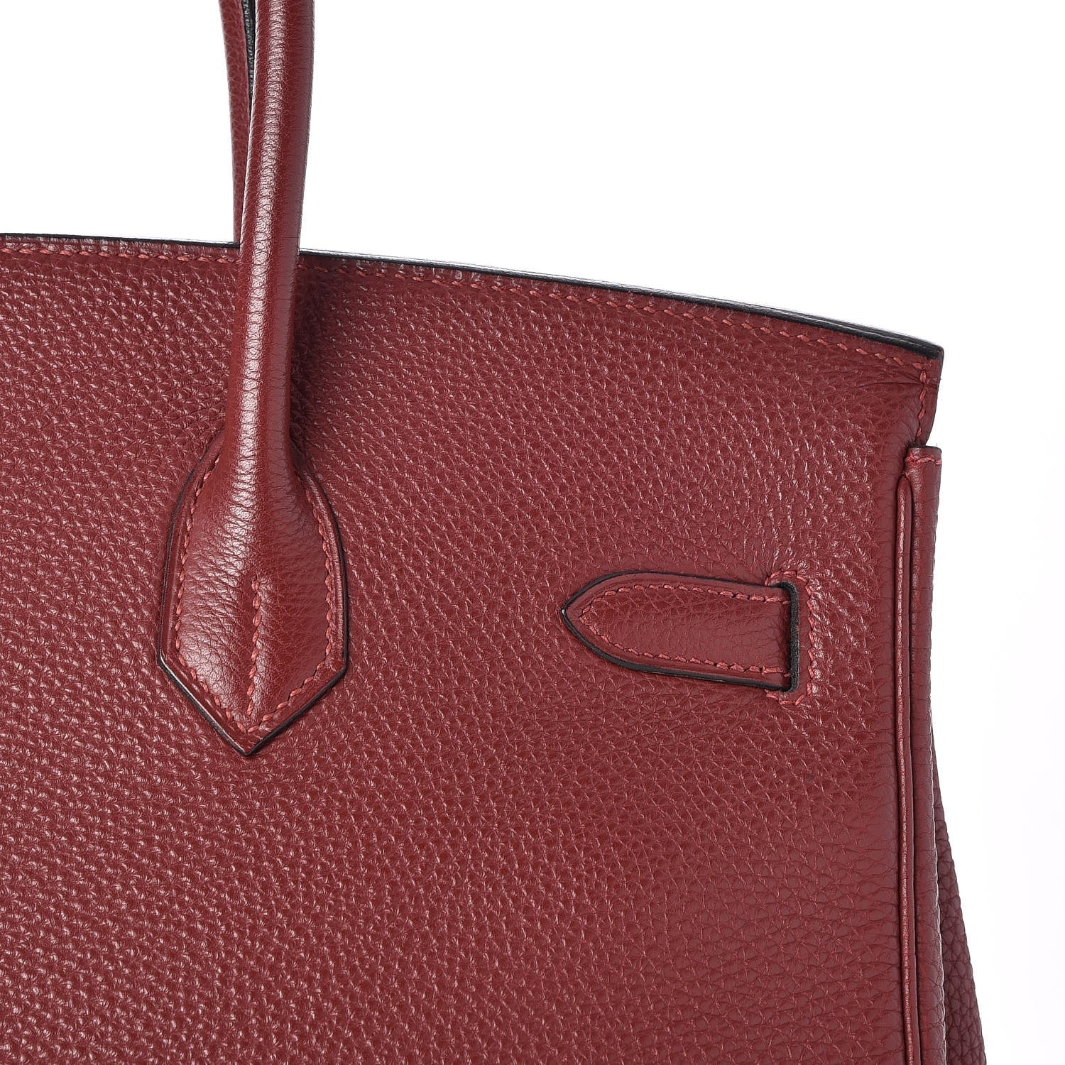 Hermes Togo Birkin 35 Rouge H 32 of 35