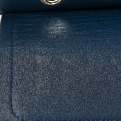 Chanel Patent Quilted Medium Double Flap Navy 13 of 13