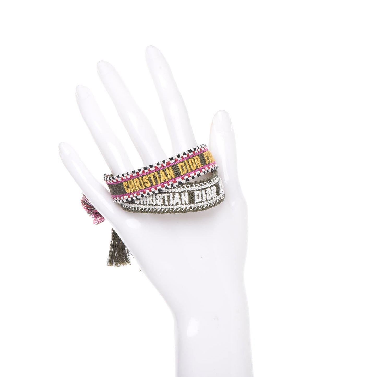 Woven Cotton J'Adior Friendship Bracelet Set