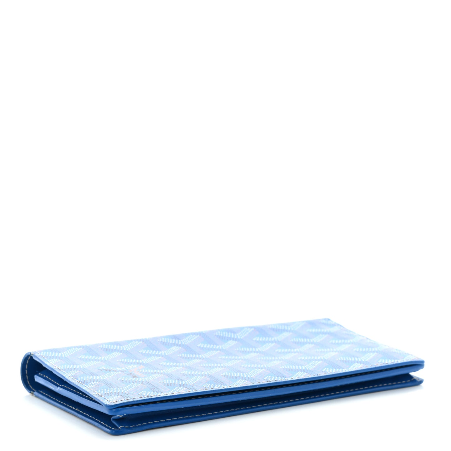 Goyardine Richelieu Wallet Sky Blue