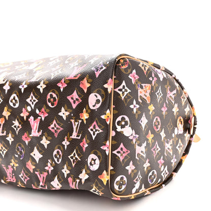 Louis Vuitton Watercolor Aquarelle Speedy 35 Brown 10 of 11