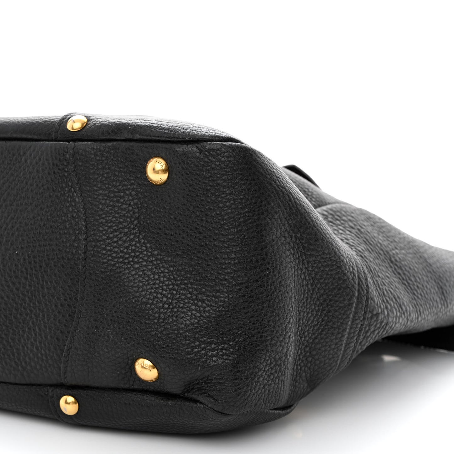 Vitello Daino Tote Black