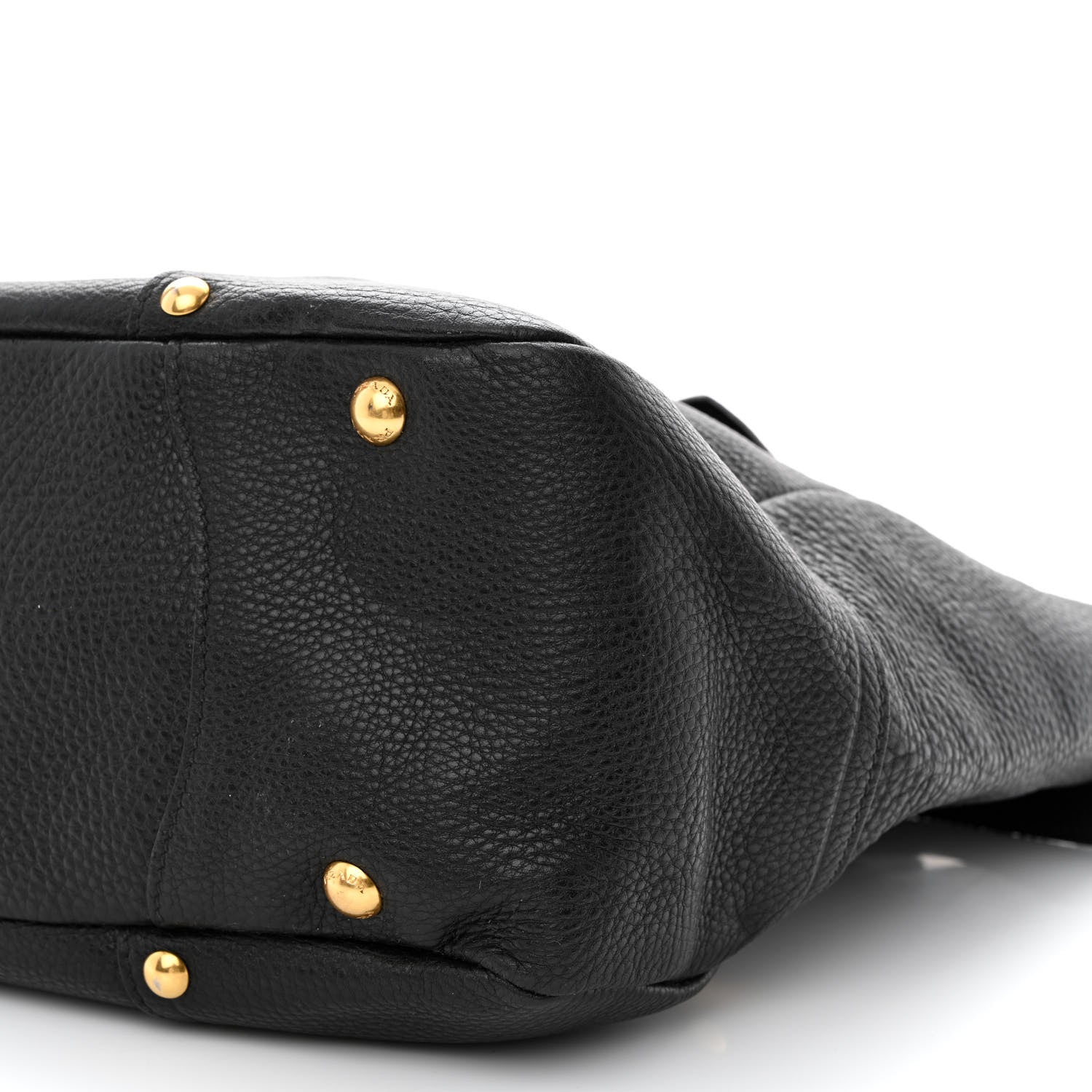 Prada Vitello Daino Tote Black 11 of 12