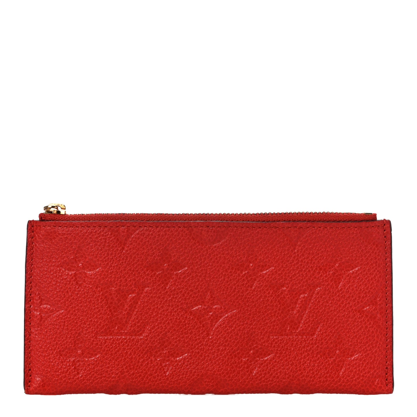 Empreinte Felicie Chain Wallet Zippered Insert Cherry