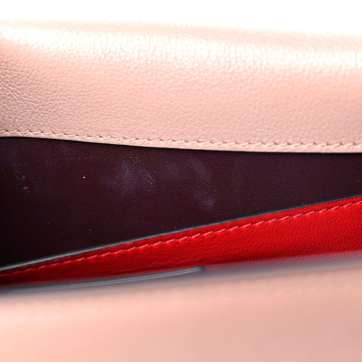 Valentino Garavani Buffalo Maison Gryphons Saddle Bag Rose Cannelle 8 of 9