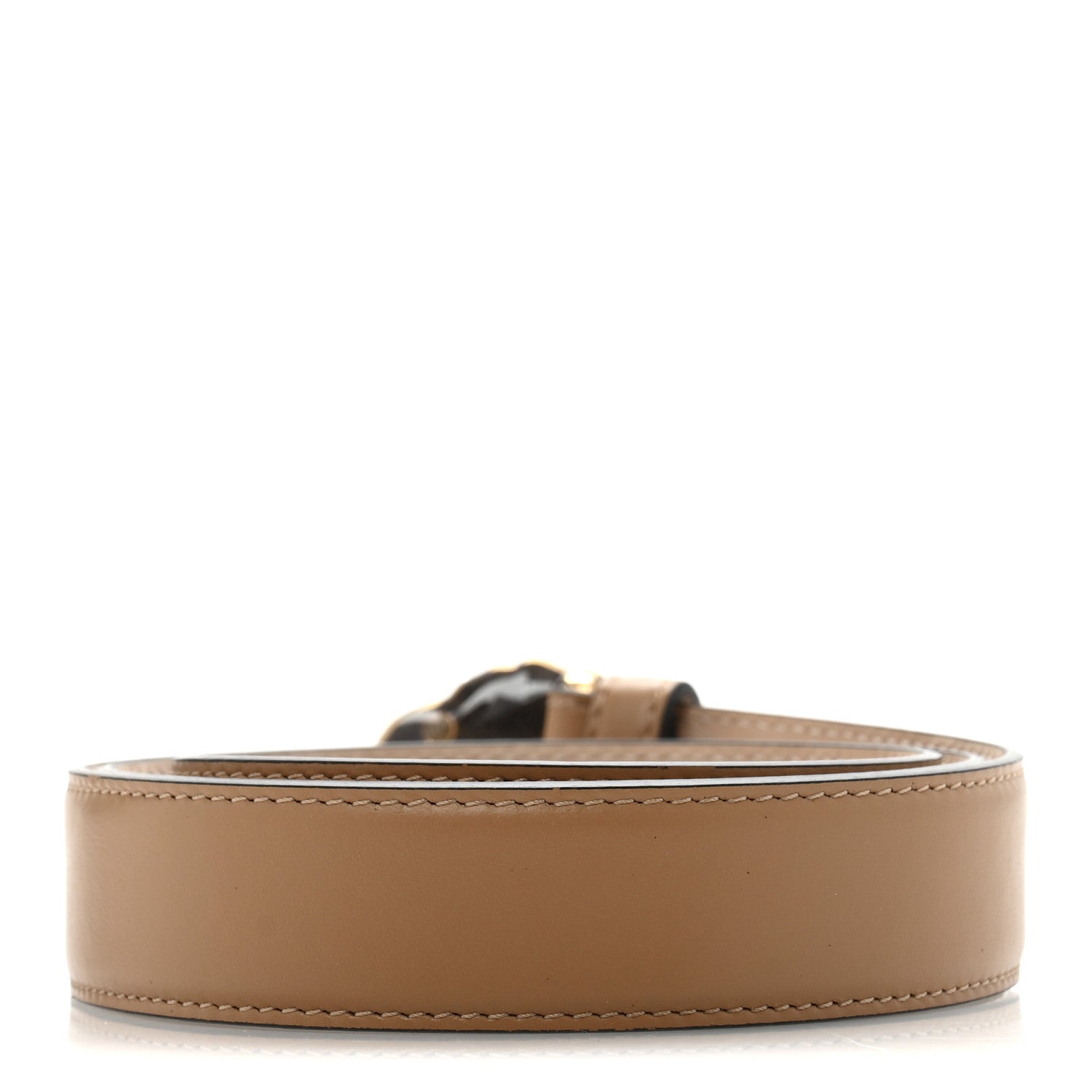 Versace Calfskin 3cm La Medusa Belt 90 36 Tawny Brown 2 of 8