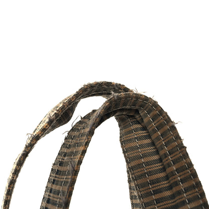 Chanel Canvas Sequin Stripe CC Tote Blue 14 of 16