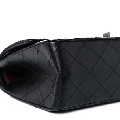 Chanel Aged Calfskin Quilted 2.55 Reissue 226 Flap Black 8 of 11