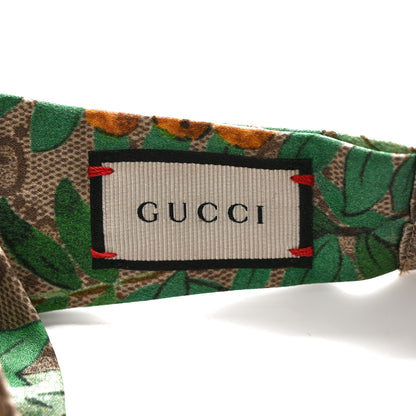 Gucci Silk Monogram Tian Print Tiana Duchesse Headband 3 of 5