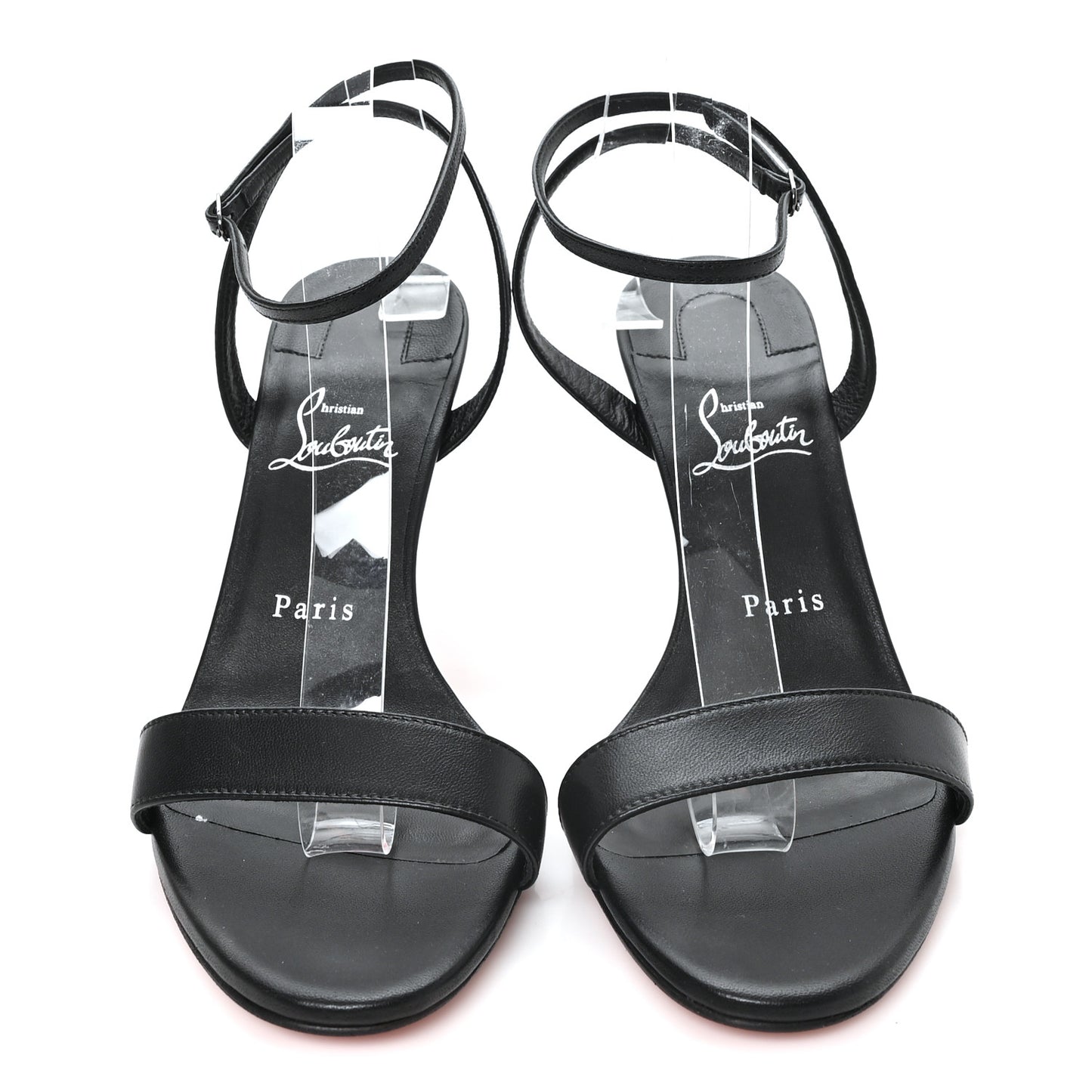 Nappa Miss Z 80 Strappy Sandals Pumps 40 Black