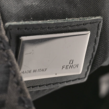 Fendi Zucchino Small Hobo Black 6 of 13