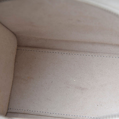 Celine Drummed Calfskin Nano Luggage White 10 of 15