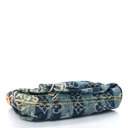 Louis Vuitton Denim Raye Trousse Cosmetic Pouch 4 of 9