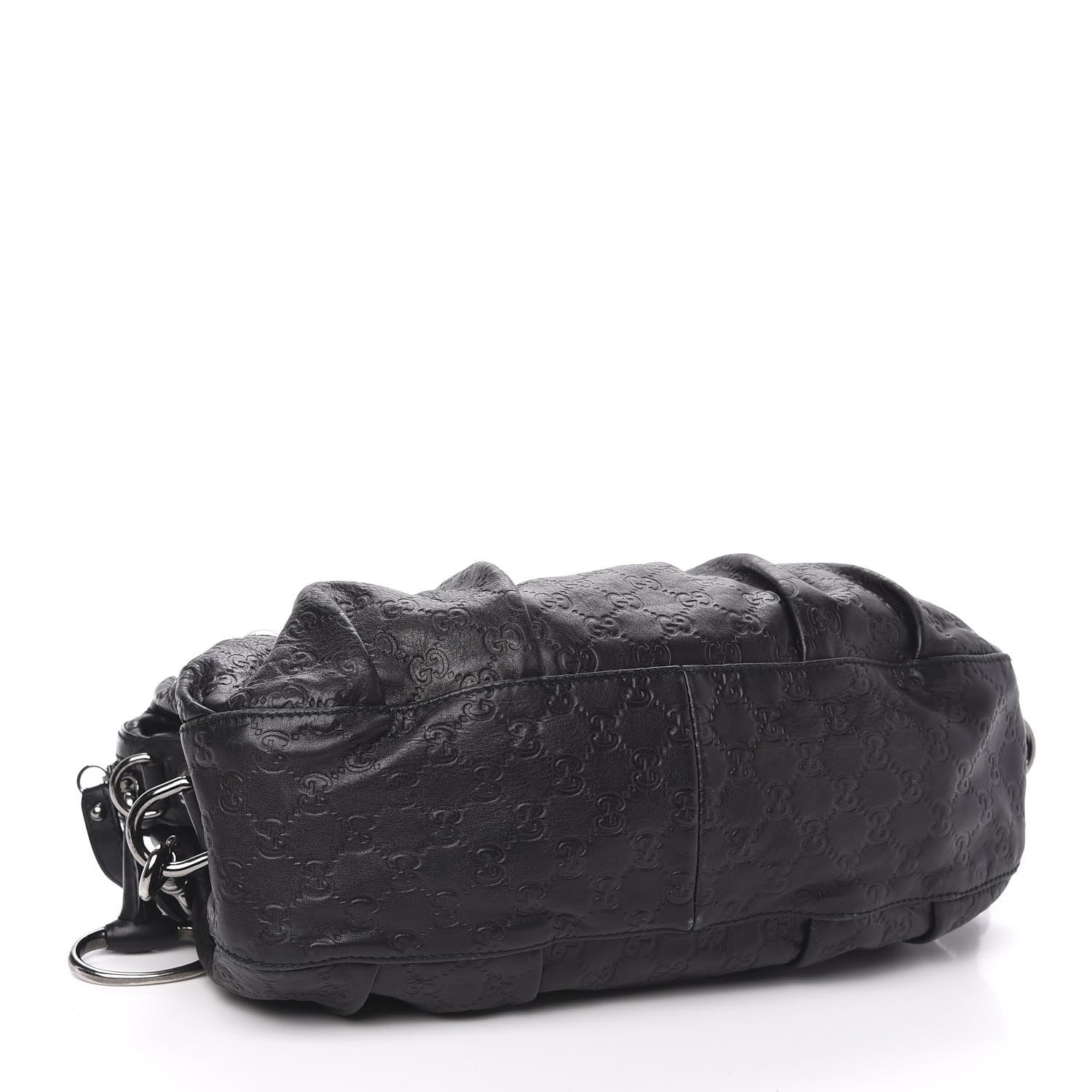 Gucci Guccissima Medium Icon Bit Boston Black 4 of 12