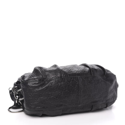 Gucci Guccissima Medium Icon Bit Boston Black 4 of 12
