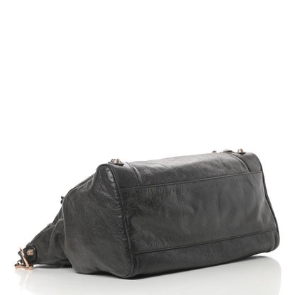 Balenciaga Agneau Giant 12 Rose Gold Hardware Velo Black 4 of 15