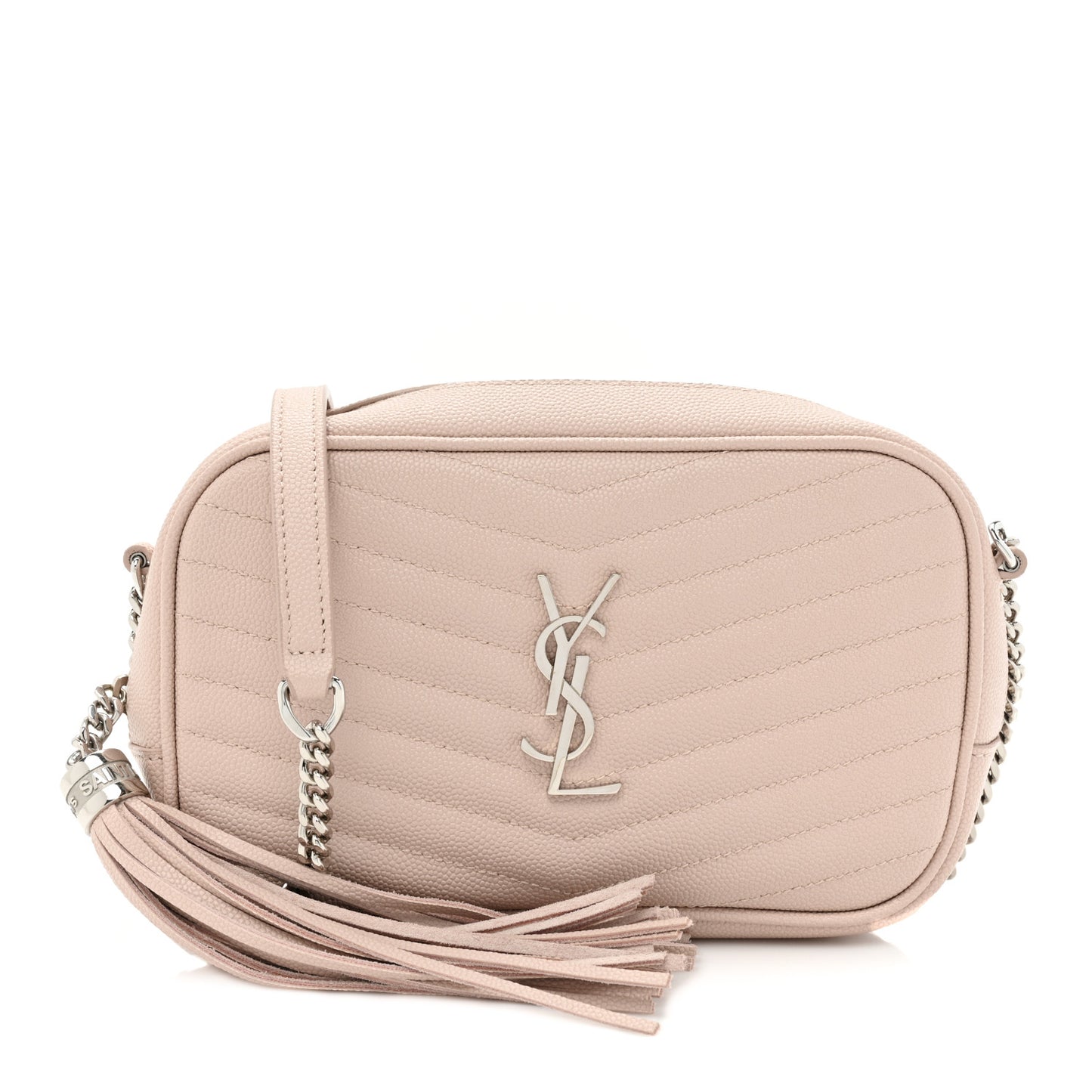 Grain De Poudre Matelasse Monogram Mini Lou Camera Bag Marble Pink
