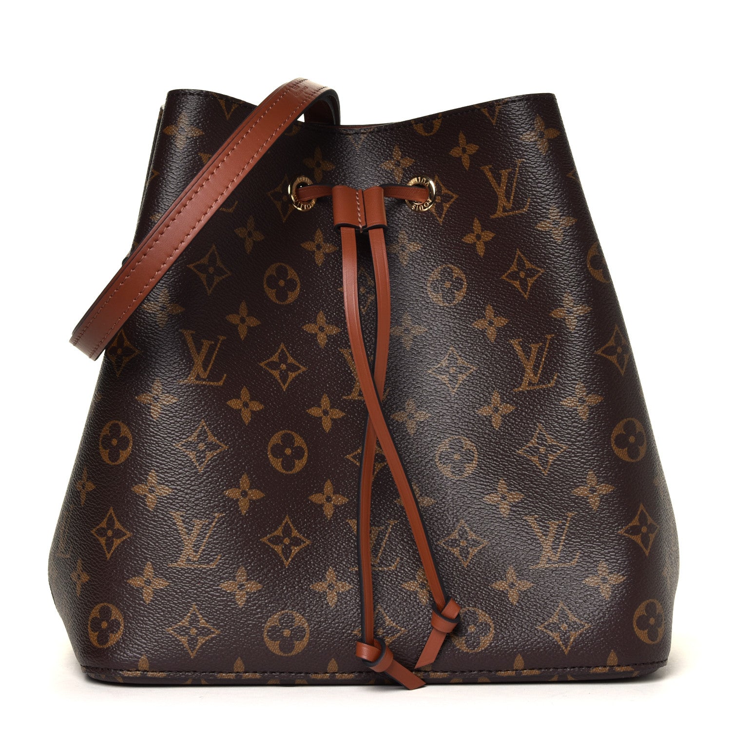 Louis Vuitton Monogram Neonoe MM Caramel 2 of 8